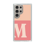 Slim Protection Case［ Original - initial two tone - M pink ］