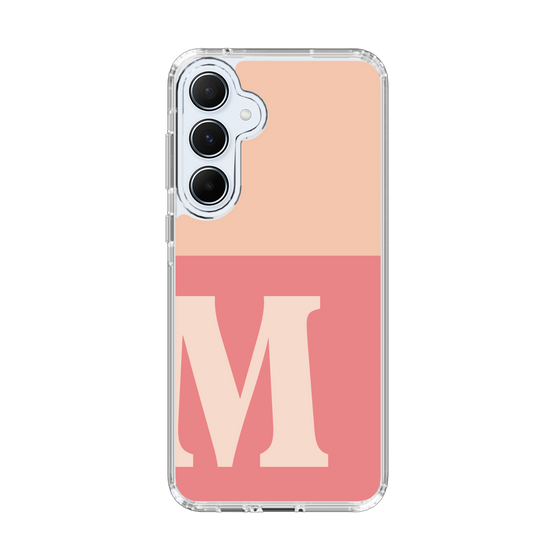 Slim Protection Case［ オリジナル - initial two tone - M pink ］