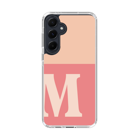 Slim Protection Case［ オリジナル - initial two tone - M pink ］