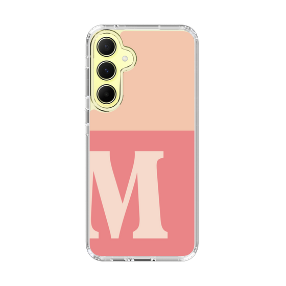 Slim Protection Case［ オリジナル - initial two tone - M pink ］