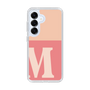 Slim Protection Case［ Original - initial two tone - M pink ］