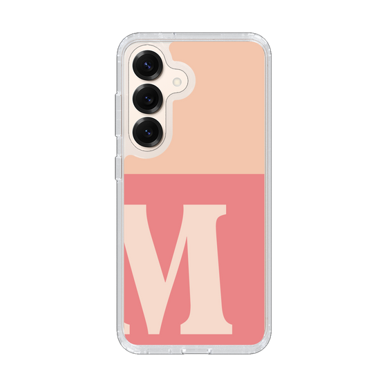 Slim Protection Case［ Original - initial two tone - M pink ］