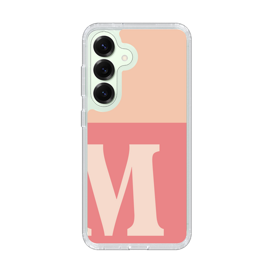 Slim Protection Case［ Original - initial two tone - M pink ］