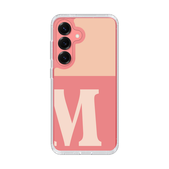 Slim Protection Case［ Original - initial two tone - M pink ］