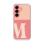 Slim Protection Case［ Original - initial two tone - M pink ］