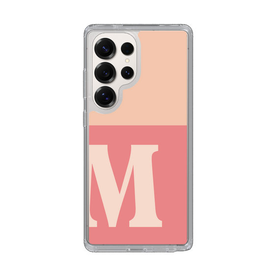 Slim Protection Case［ Original - initial two tone - M pink ］