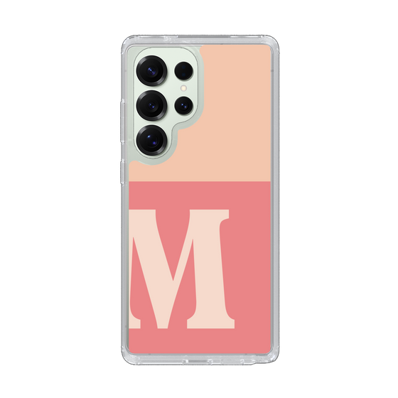 Slim Protection Case［ Original - initial two tone - M pink ］