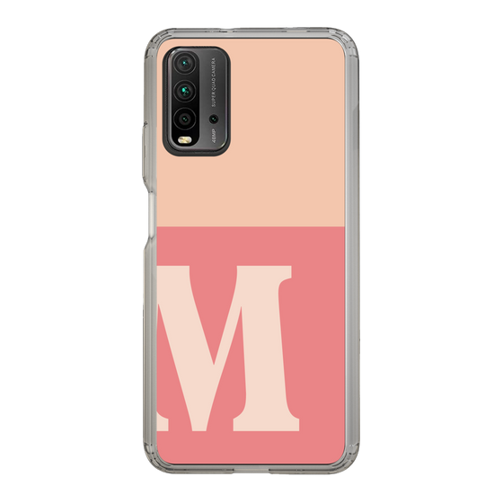 Slim Protection Case［ Original - initial two tone - M pink ］