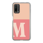 Slim Protection Case［ Original - initial two tone - M pink ］