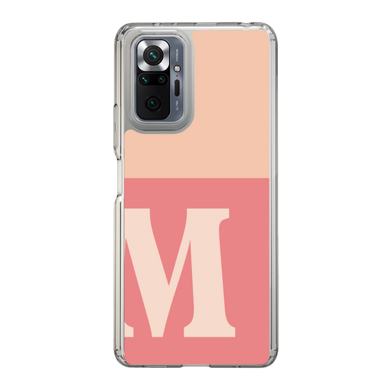 Slim Protection Case［ Original - initial two tone - M pink ］
