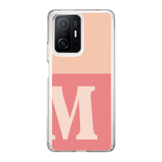 Slim Protection Case［ Original - initial two tone - M pink ］