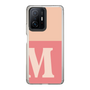 Slim Protection Case［ Original - initial two tone - M pink ］