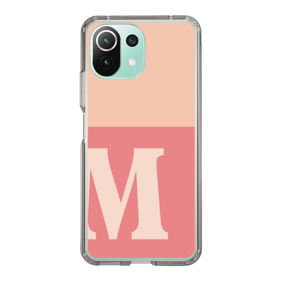 Slim Protection Case［ Original - initial two tone - M pink ］