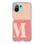 Slim Protection Case［ Original - initial two tone - M pink ］
