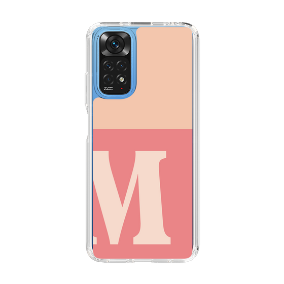 Slim Protection Case［ Original - initial two tone - M pink ］