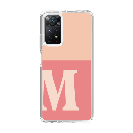 Slim Protection Case［ Original - initial two tone - M pink ］
