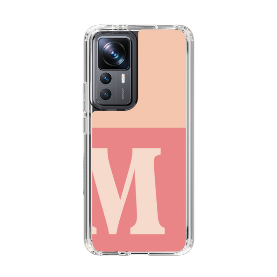 Slim Protection Case［ Original - initial two tone - M pink ］