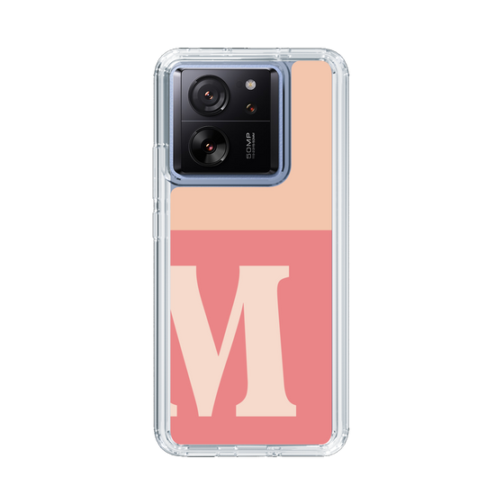 Slim Protection Case［ Original - initial two tone - M pink ］
