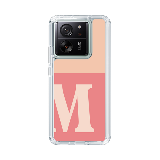 Slim Protection Case［ Original - initial two tone - M pink ］