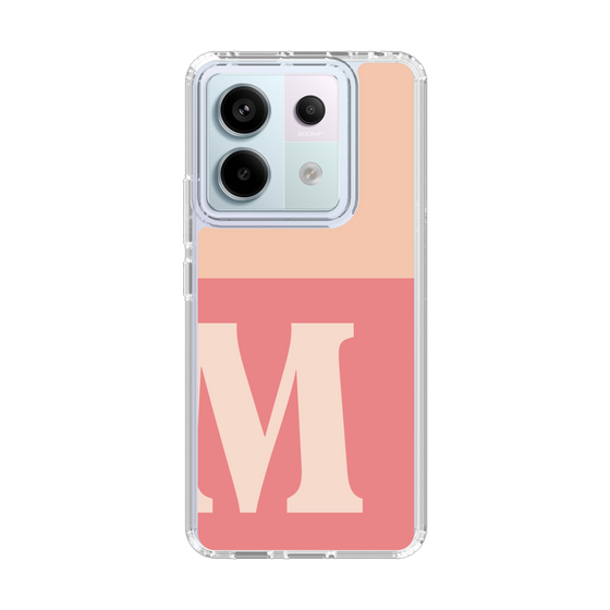Slim Protection Case［ Original - initial two tone - M pink ］
