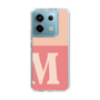Slim Protection Case［ Original - initial two tone - M pink ］