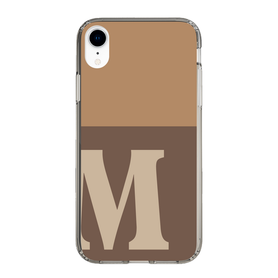 Slim Protection Case［ Original - initial two tone - M brown ］