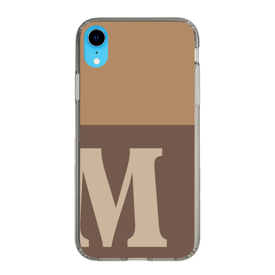 Slim Protection Case［ Original - initial two tone - M brown ］
