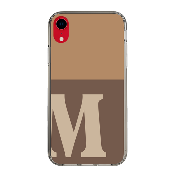 Slim Protection Case［ Original - initial two tone - M brown ］