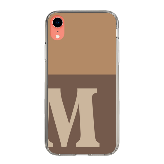 Slim Protection Case［ Original - initial two tone - M brown ］