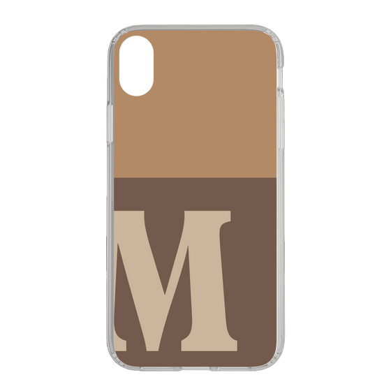 Slim Protection Case［ Original - initial two tone - M brown ］