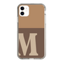 Slim Protection Case［ Original - initial two tone - M brown ］