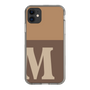 Slim Protection Case［ Original - initial two tone - M brown ］