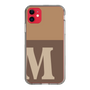 Slim Protection Case［ Original - initial two tone - M brown ］