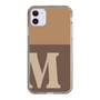 Slim Protection Case［ Original - initial two tone - M brown ］