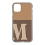 Slim Protection Case［ Original - initial two tone - M brown ］