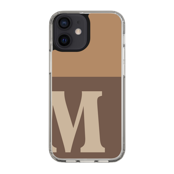 Slim Protection Case［ Original - initial two tone - M brown ］