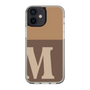 Slim Protection Case［ Original - initial two tone - M brown ］
