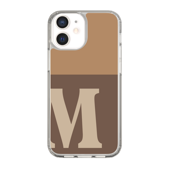 Slim Protection Case［ Original - initial two tone - M brown ］