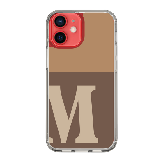 Slim Protection Case［ Original - initial two tone - M brown ］