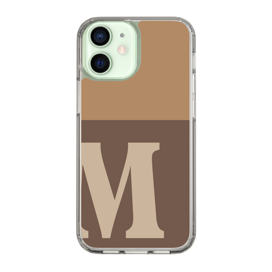 Slim Protection Case［ Original - initial two tone - M brown ］