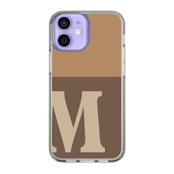 Slim Protection Case［ Original - initial two tone - M brown ］