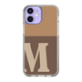 Slim Protection Case［ Original - initial two tone - M brown ］