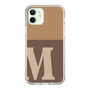 Slim Protection Case［ Original - initial two tone - M brown ］