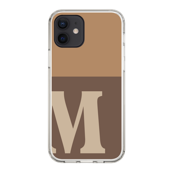 Slim Protection Case［ Original - initial two tone - M brown ］