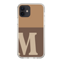 Slim Protection Case［ Original - initial two tone - M brown ］