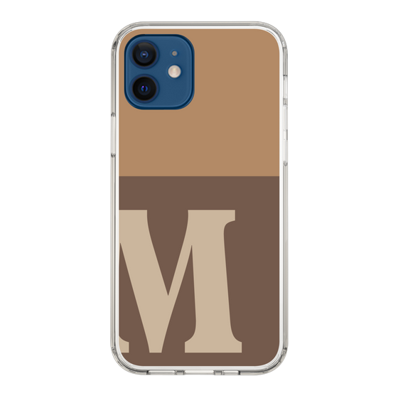 Slim Protection Case［ Original - initial two tone - M brown ］