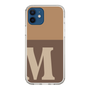 Slim Protection Case［ Original - initial two tone - M brown ］