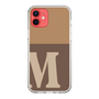 Slim Protection Case［ Original - initial two tone - M brown ］