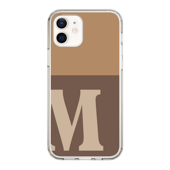 Slim Protection Case［ Original - initial two tone - M brown ］