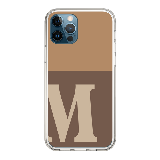Slim Protection Case［ Original - initial two tone - M brown ］